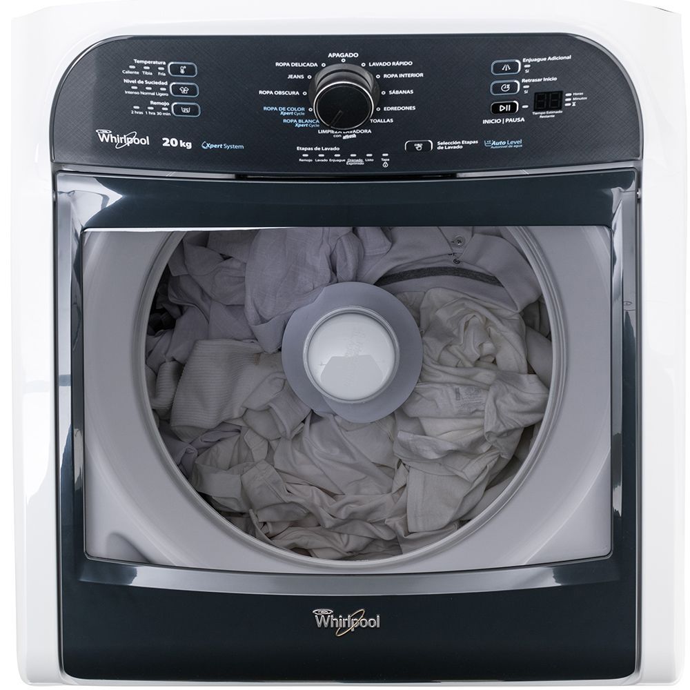 Lavadora Clásica Mexicana Whirlpool 20Kg. 8MWTW2024FN