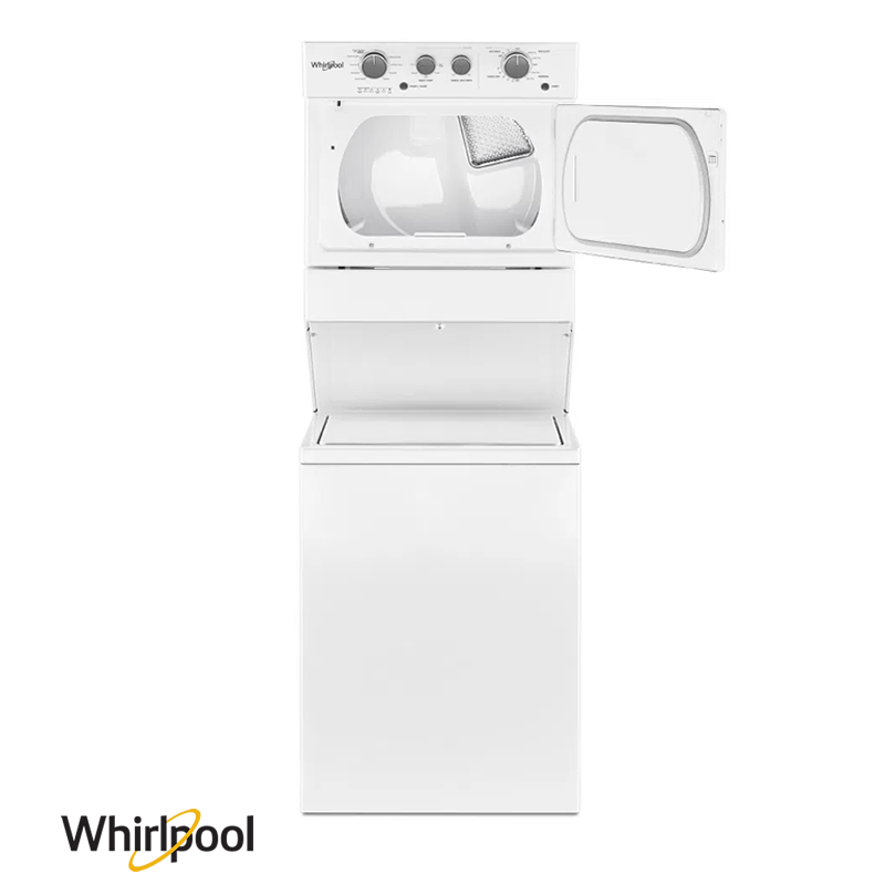 Torre de Lavado y Secado a Gas Whirlpool 20Kg. 7MWGT4027HW