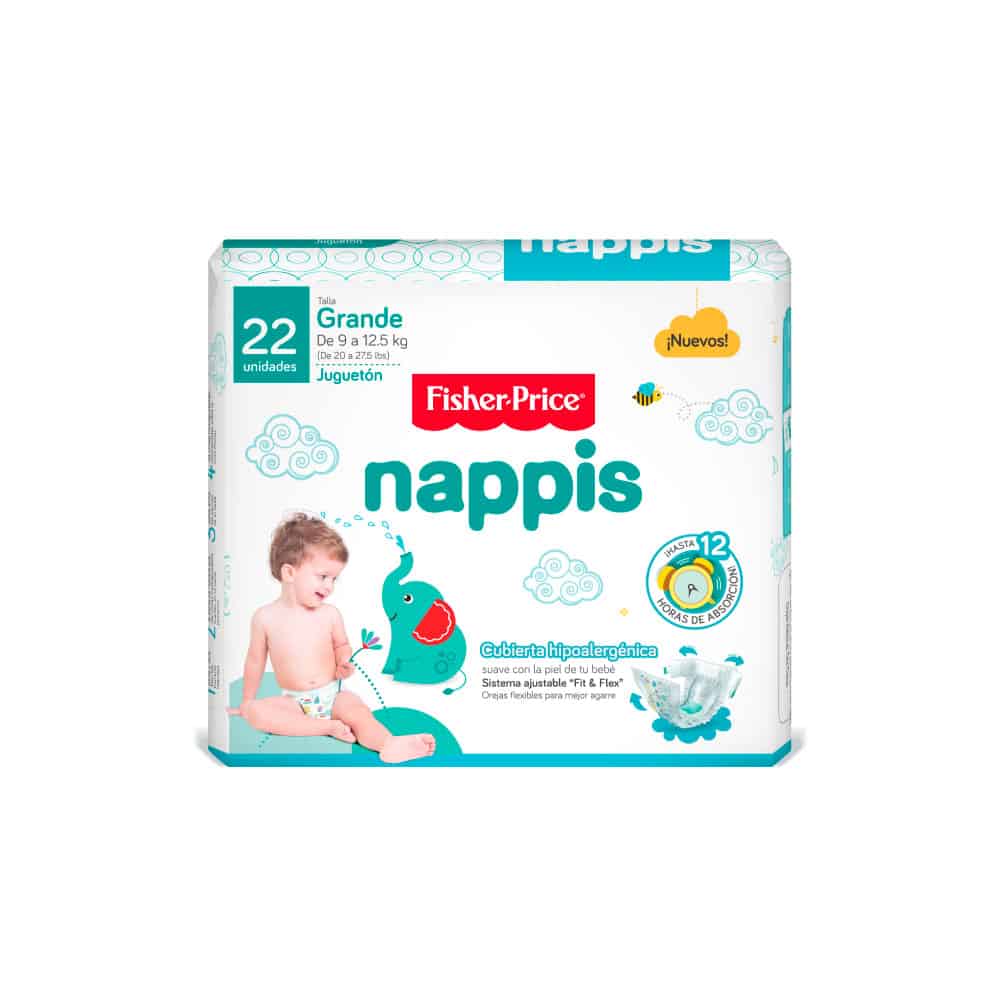Pañal Nappis grande 12F/22U 12 FD 14196