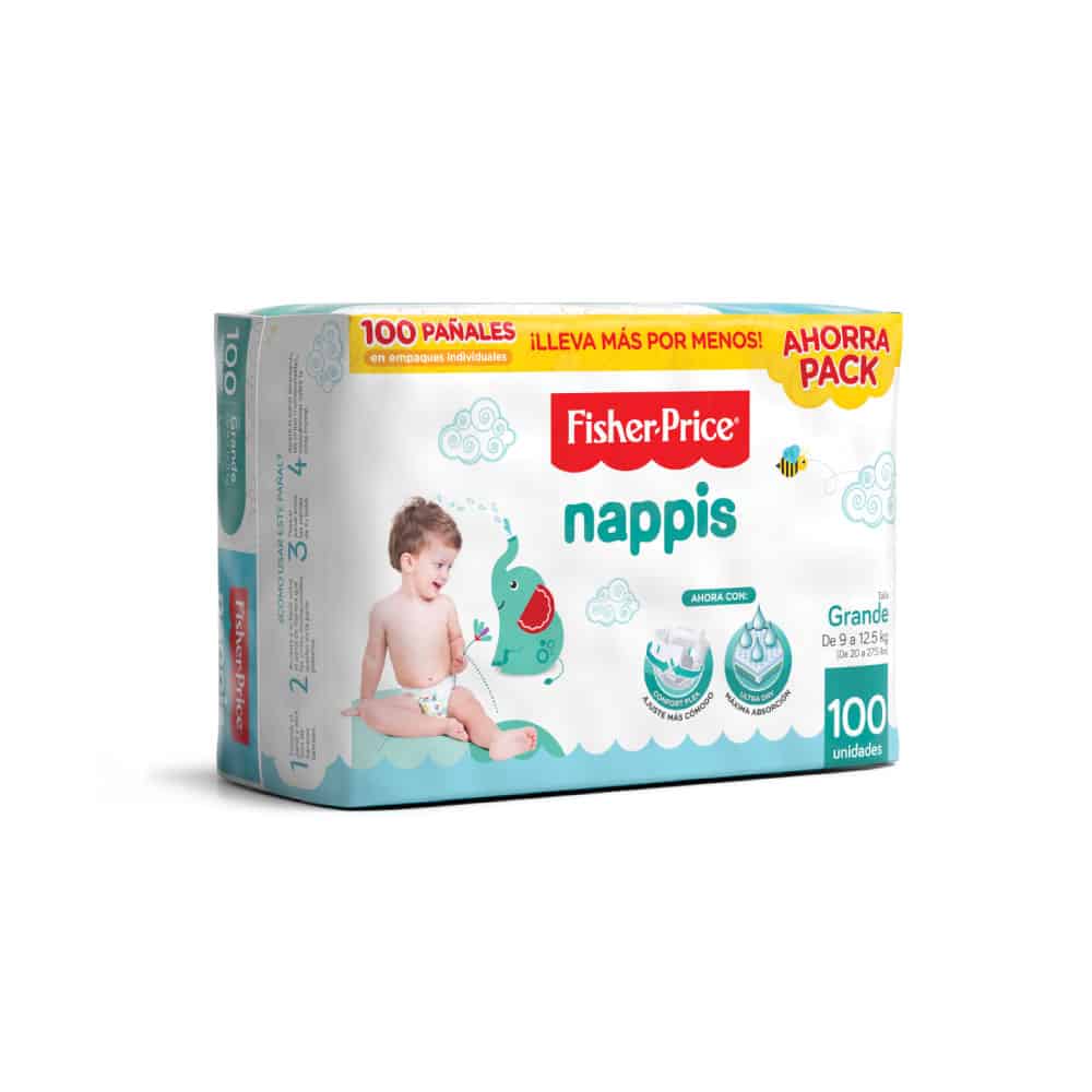 Pañal Nappis grande 3 F/100 U 3 FD 14198