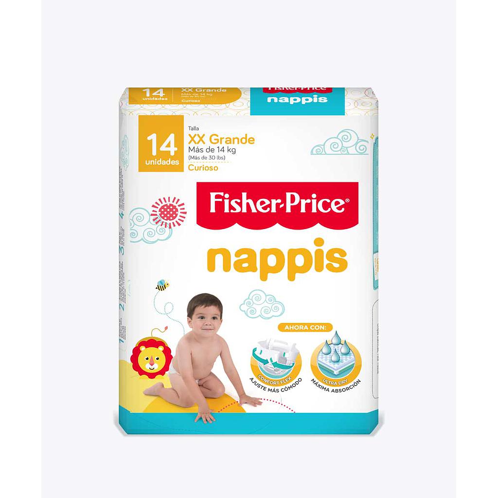 Pañal Nappis XXG 20F/14U 20 FD 14206