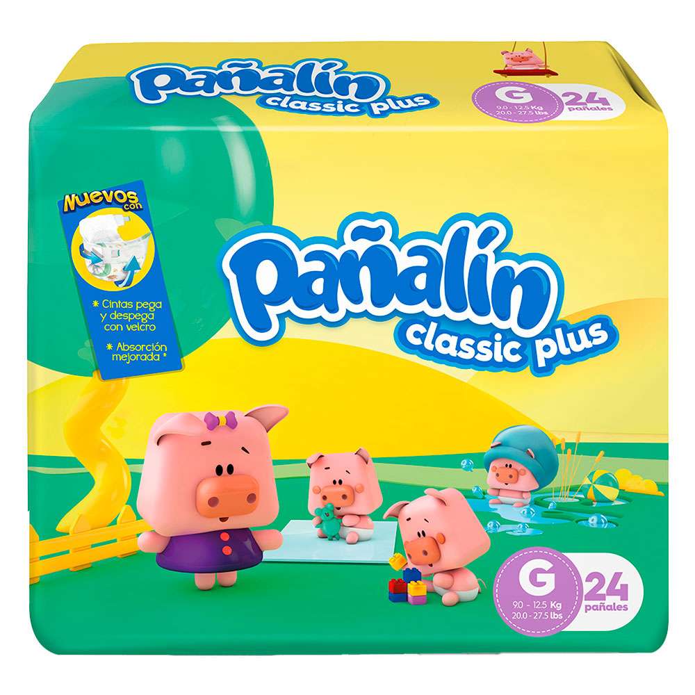 Pañalin Classic Plus Grande 12F/24U 12 FD 14153