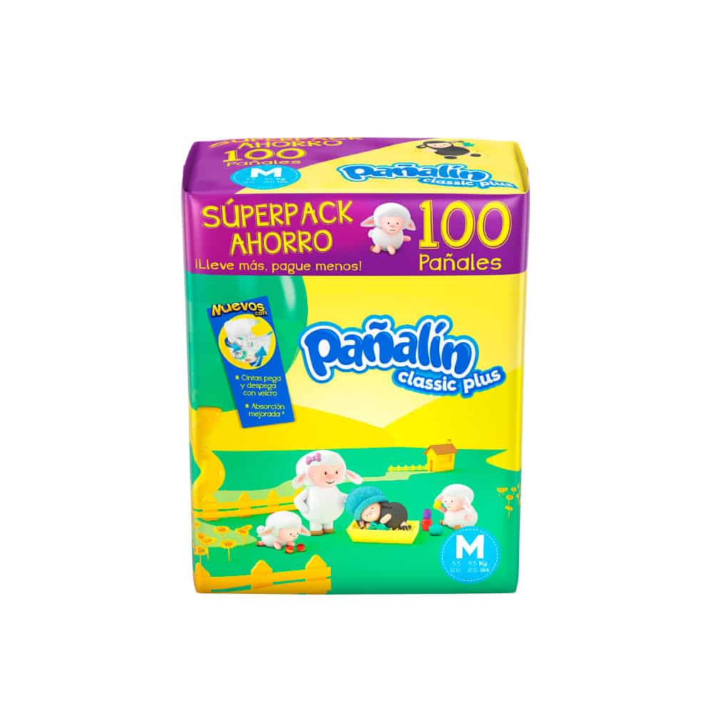 Pañalin Classic Plus Grande  3F/100U 3 FD 14155