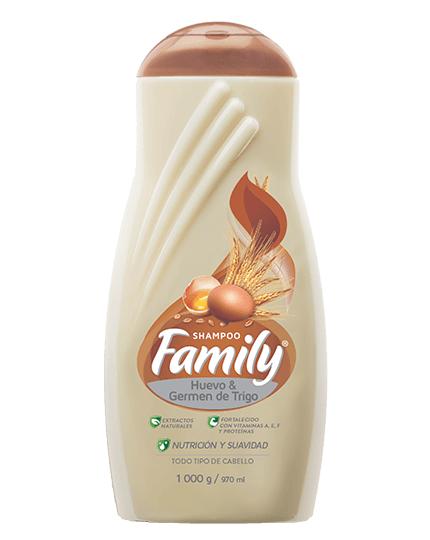 Shampoo Family Huevo y Germen de Trigo   1000 CC 13150