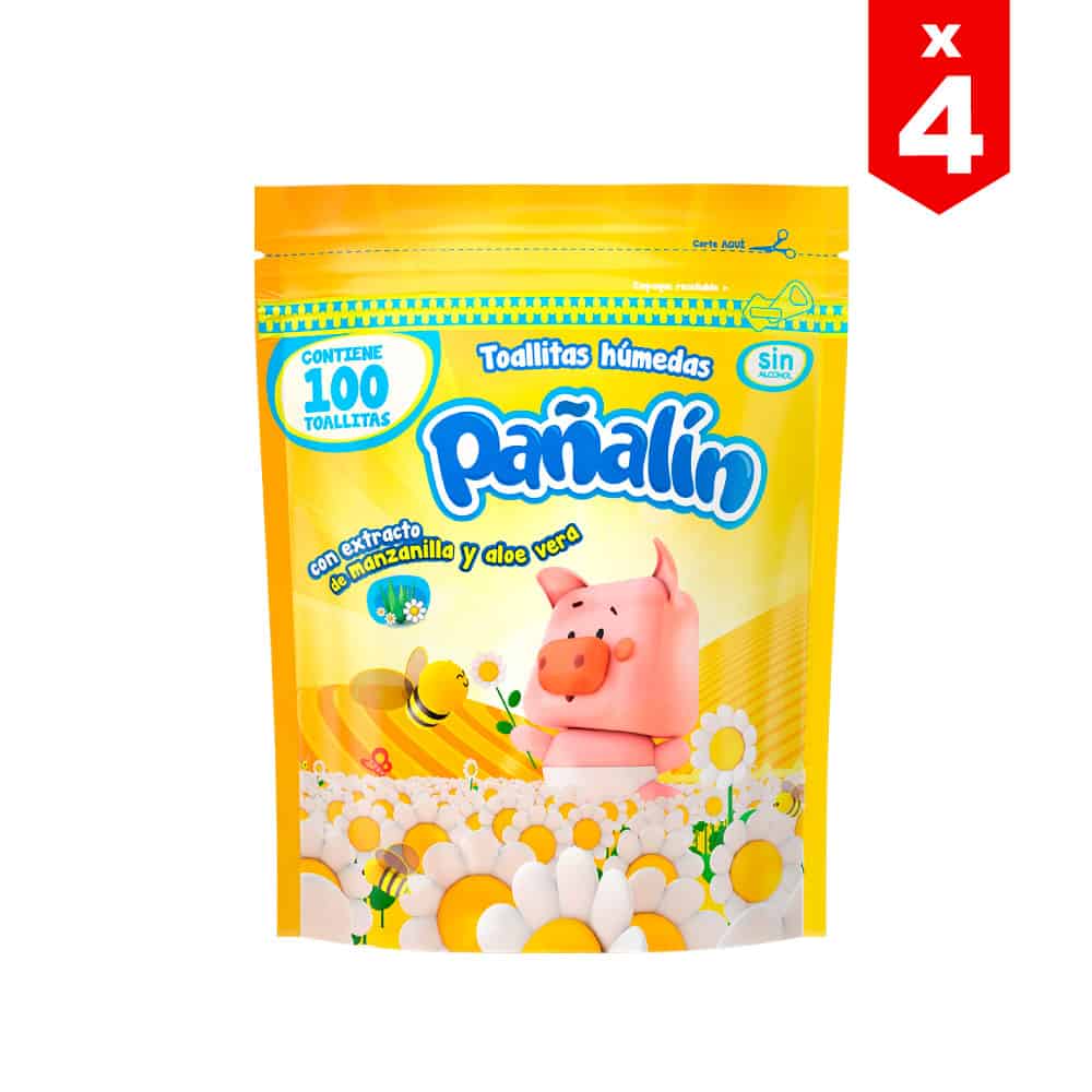 Toallas Húmedas Doypack Manzanilla X 100 UF 100 UF
