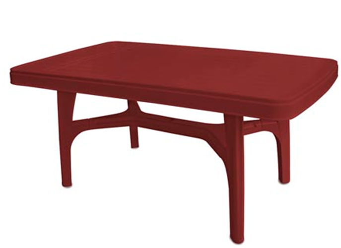 Mesa Rect Sevilla Concho de vino 6 puesto