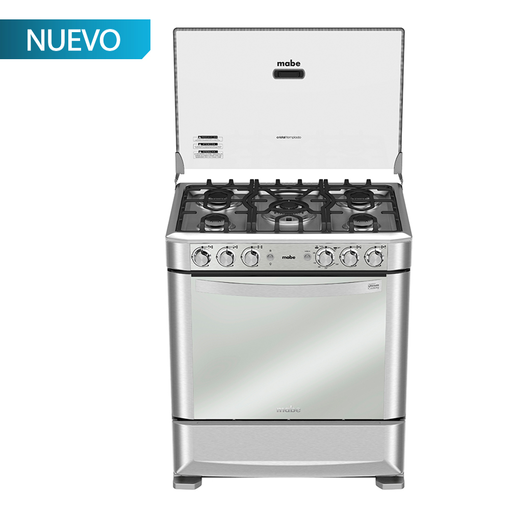 Cocina Gas 76CM MABE INX EM7640FX0