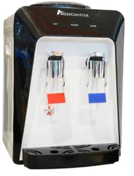Dispensador de Agua AmericanStar YT-36 DISP. DE MESA CROMADA