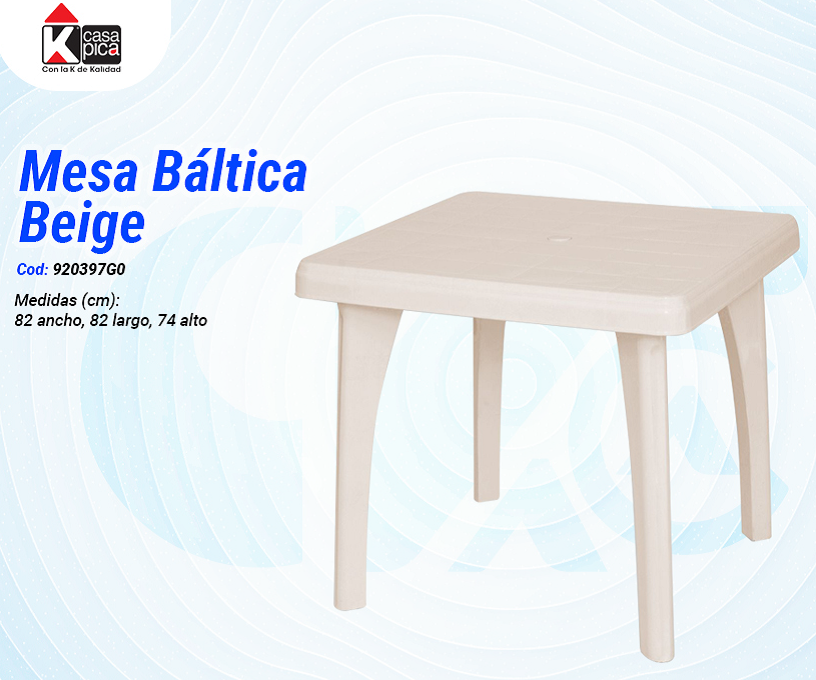 Mesa Báltica Beige