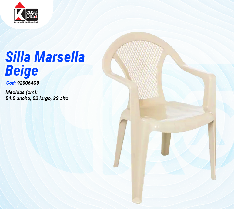 Silla Marsella Beige