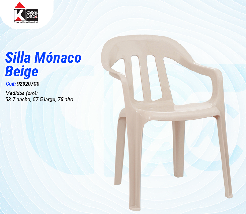 Silla Mónaco Beige