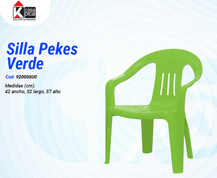 Silla Pekes Verde