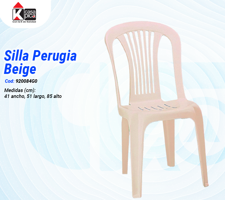 Silla Perugia Beige