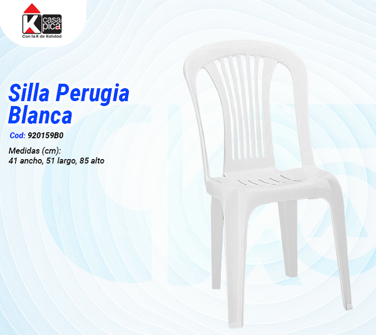 Silla Perugia Blanca