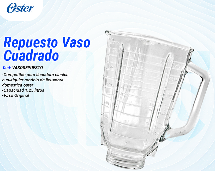 Repuesto Vaso Cuadrado