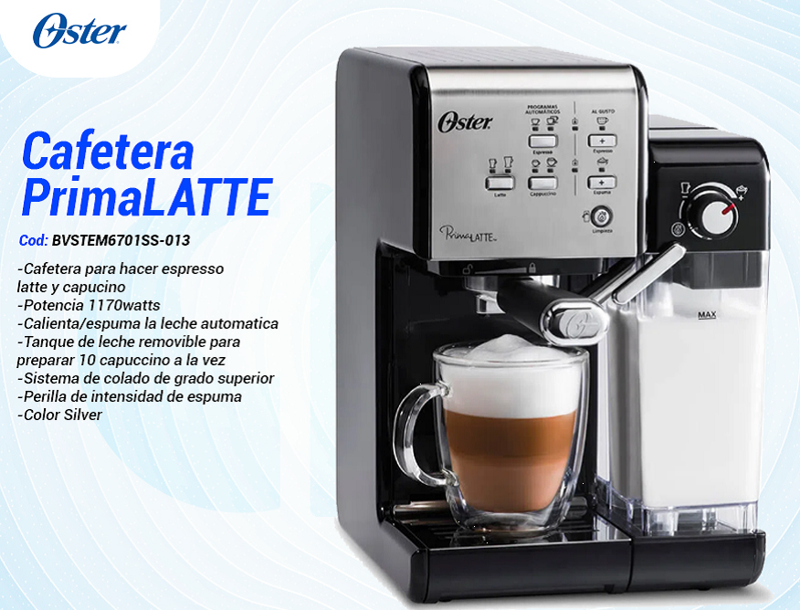 Cafetera PrimmaLATTE