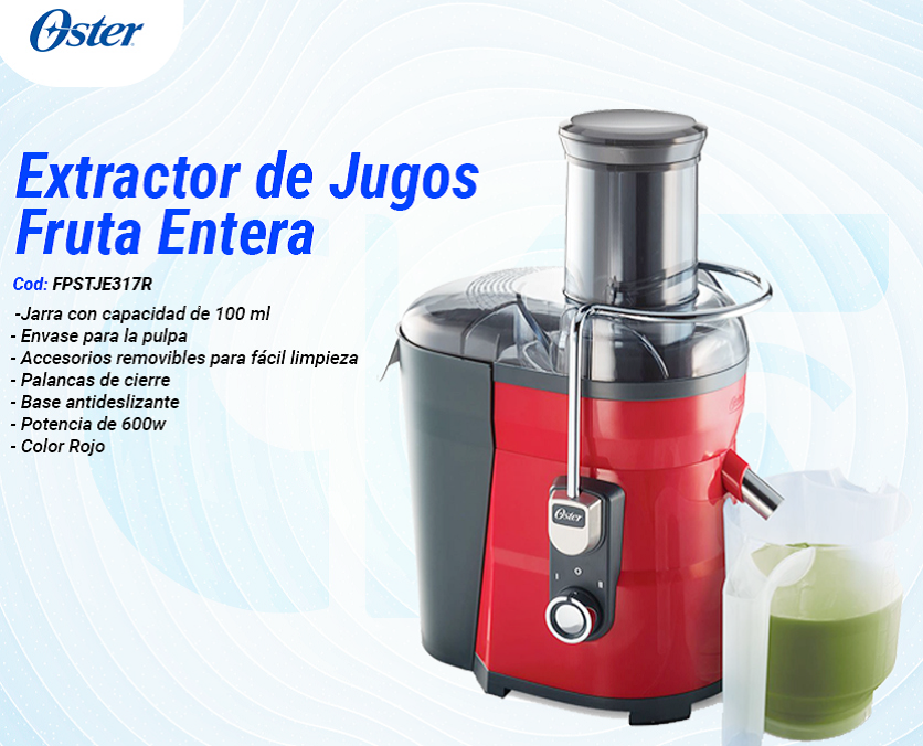 Extractor de Jugos Fruta Entera