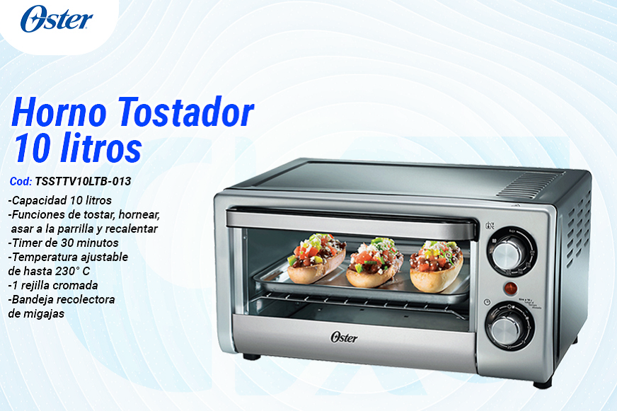 Horno Tostador 10 Litros