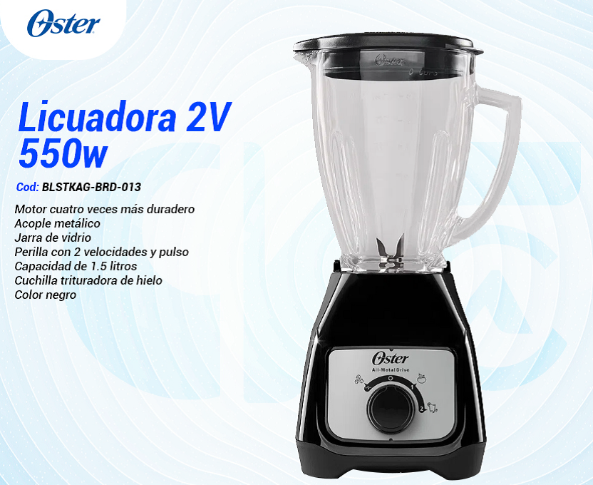 Licuadora 2V 550W