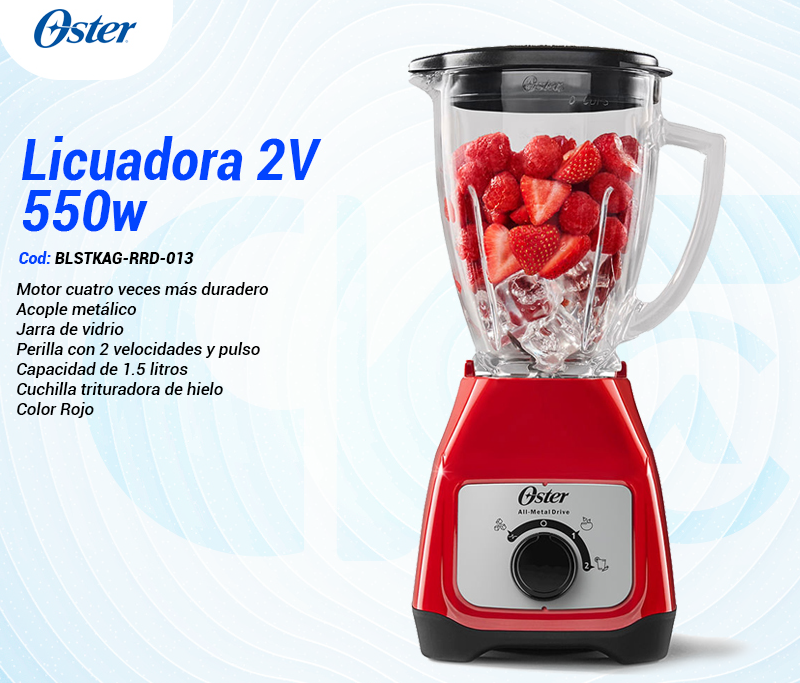 Licuadora 2V 550 W