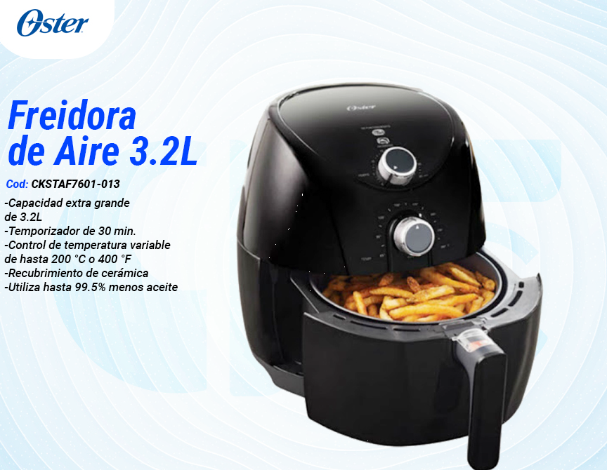 Freidora de 3.2L