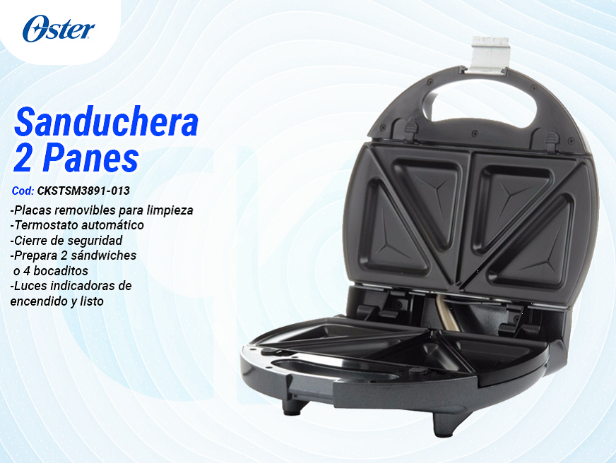 Sanduchera 2 Panes