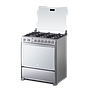 Cocina Gas Indurama  GALICIA QUA METAL C32 S01