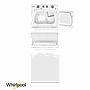 Torre de Lavado y Secado a Gas Whirlpool 20Kg. 7MWGT4027HW