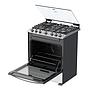 Cocina a gas Acero Inoxidable Whirlpool 30"/6Q. LWFR5100S