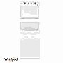 Torre de Lavado y Secado a Gas Whirlpool 20Kg. 7MWGT4027HW