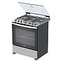 Cocina a gas Acero Inoxidable Whirlpool 30"/6Q. LWFR3310D